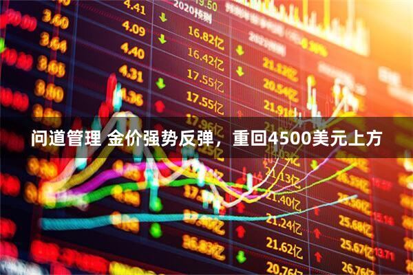 问道管理 金价强势反弹，重回4500美元上方